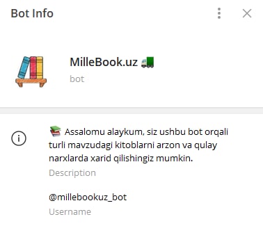 Millebook bot